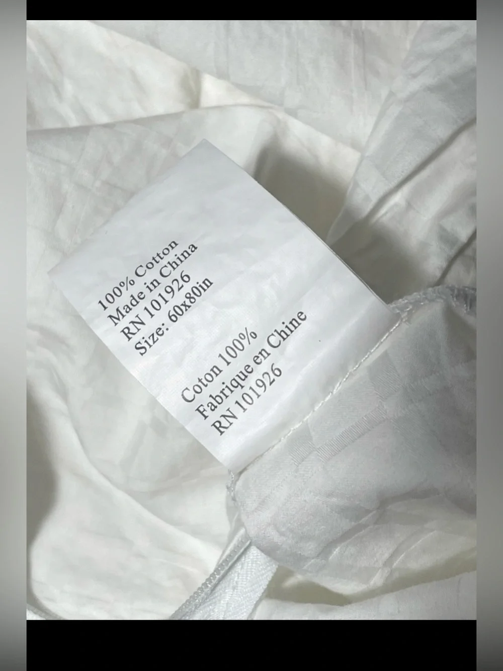 White Textured Bedding Cotton Duvet Cover Classic Comfort